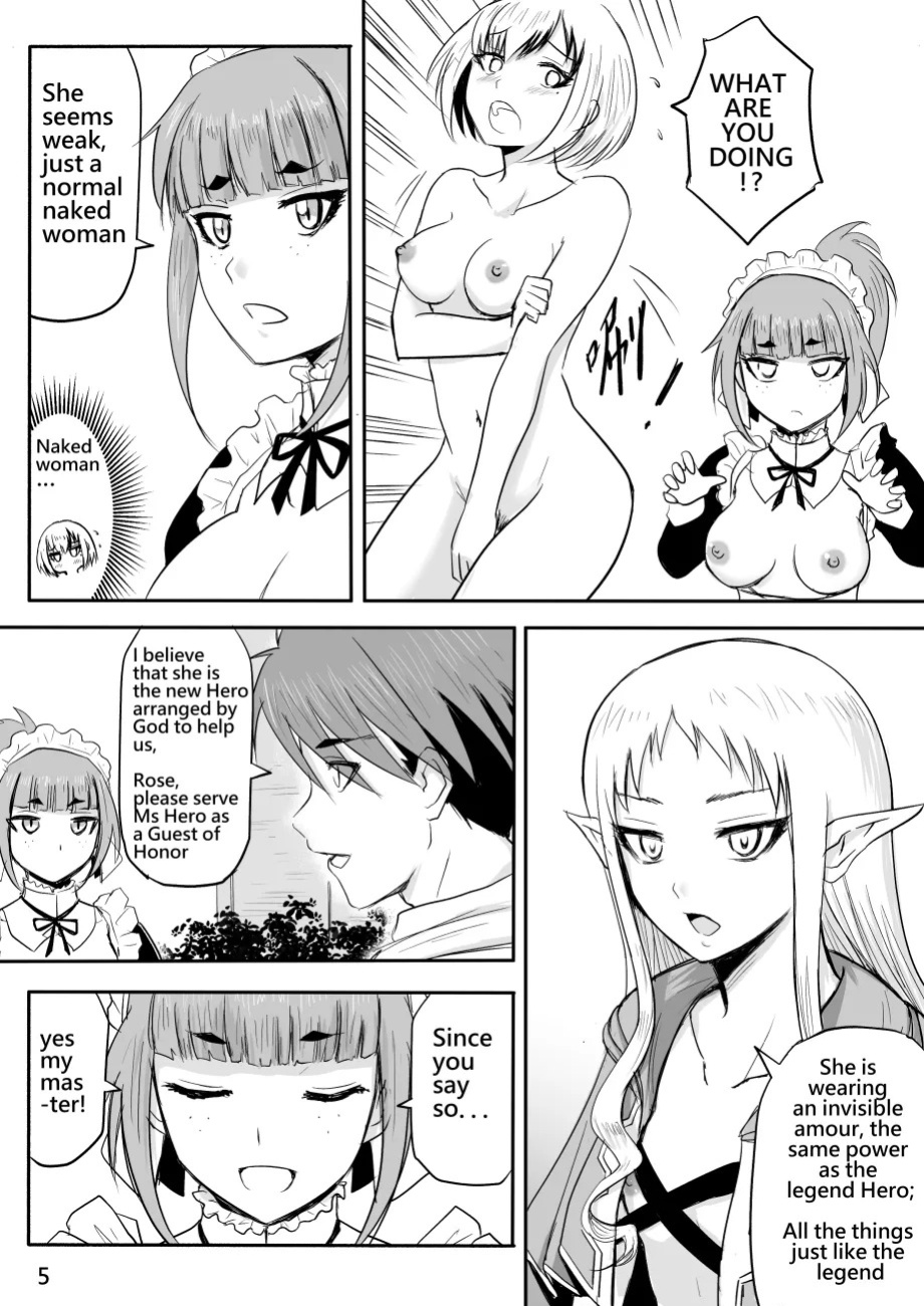 [Zhen! DC] The Naked Hero - Adventure in Another World [English]