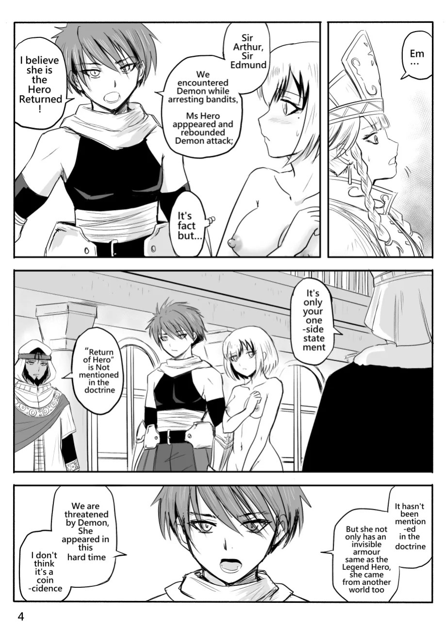 [Zhen! DC] The Naked Hero - Adventure in Another World [English]