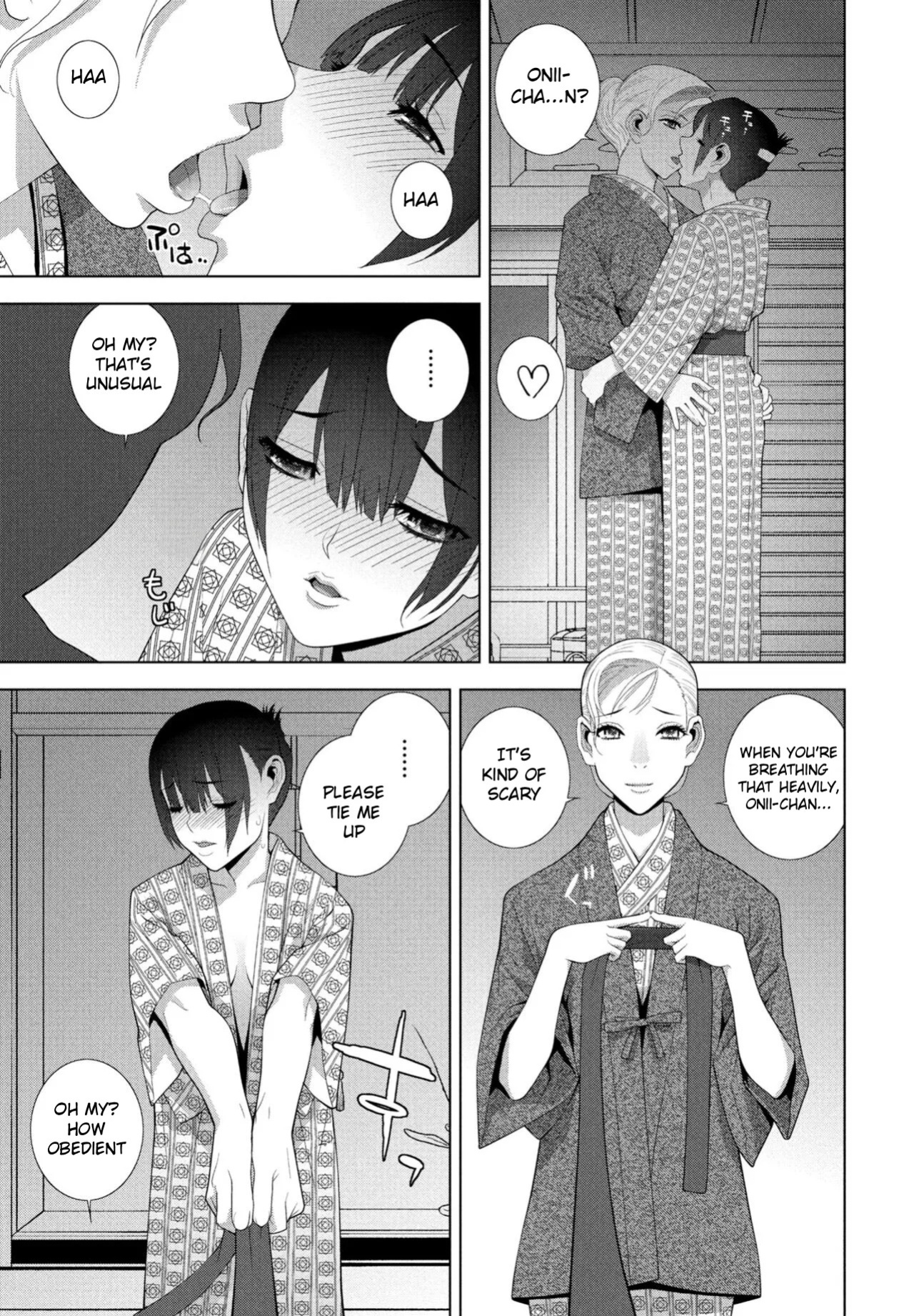 The Stepsister and Stepbrother's Hot Spring Adventure