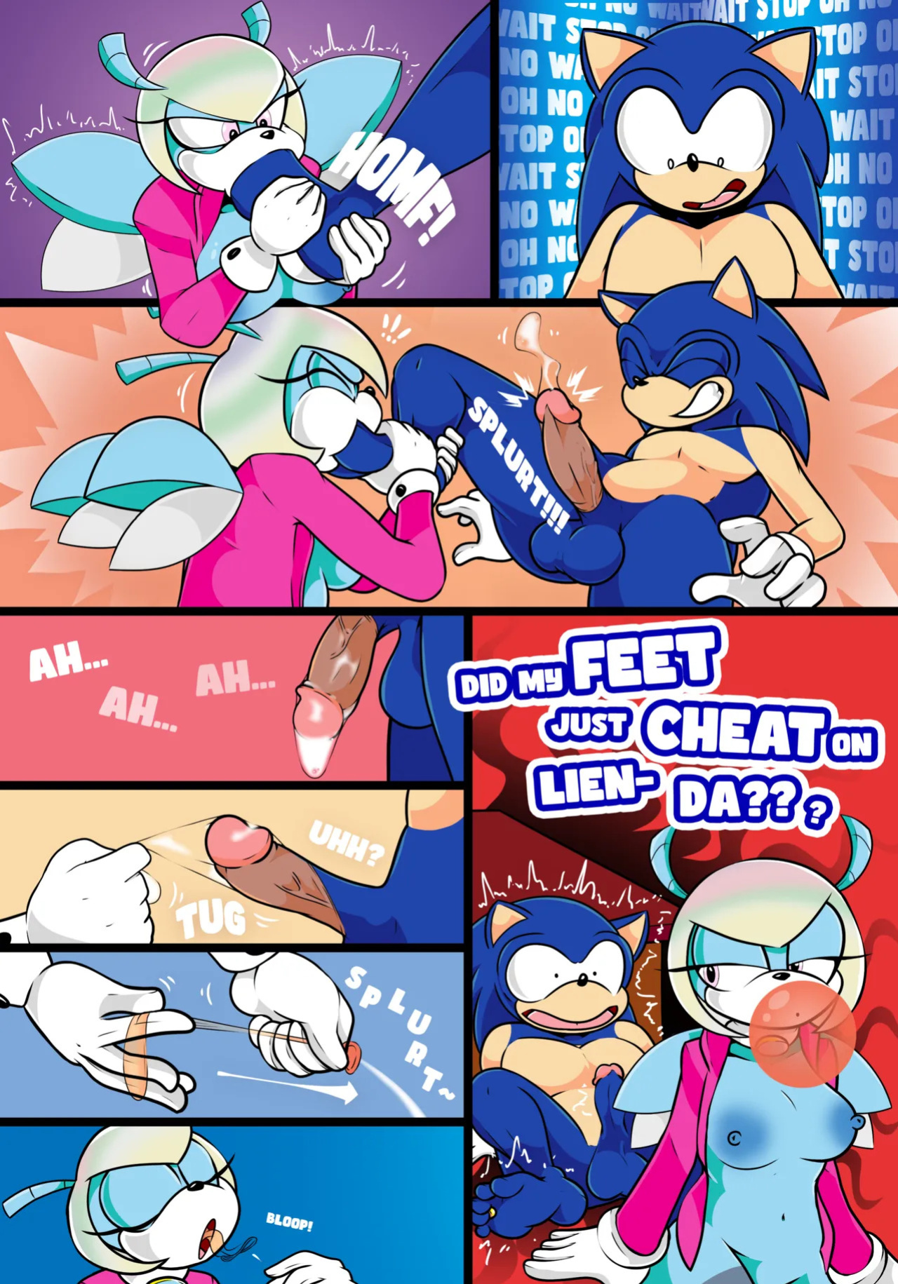 [TinyDevilHorns] Sonic... I want to Marry your Feet!
