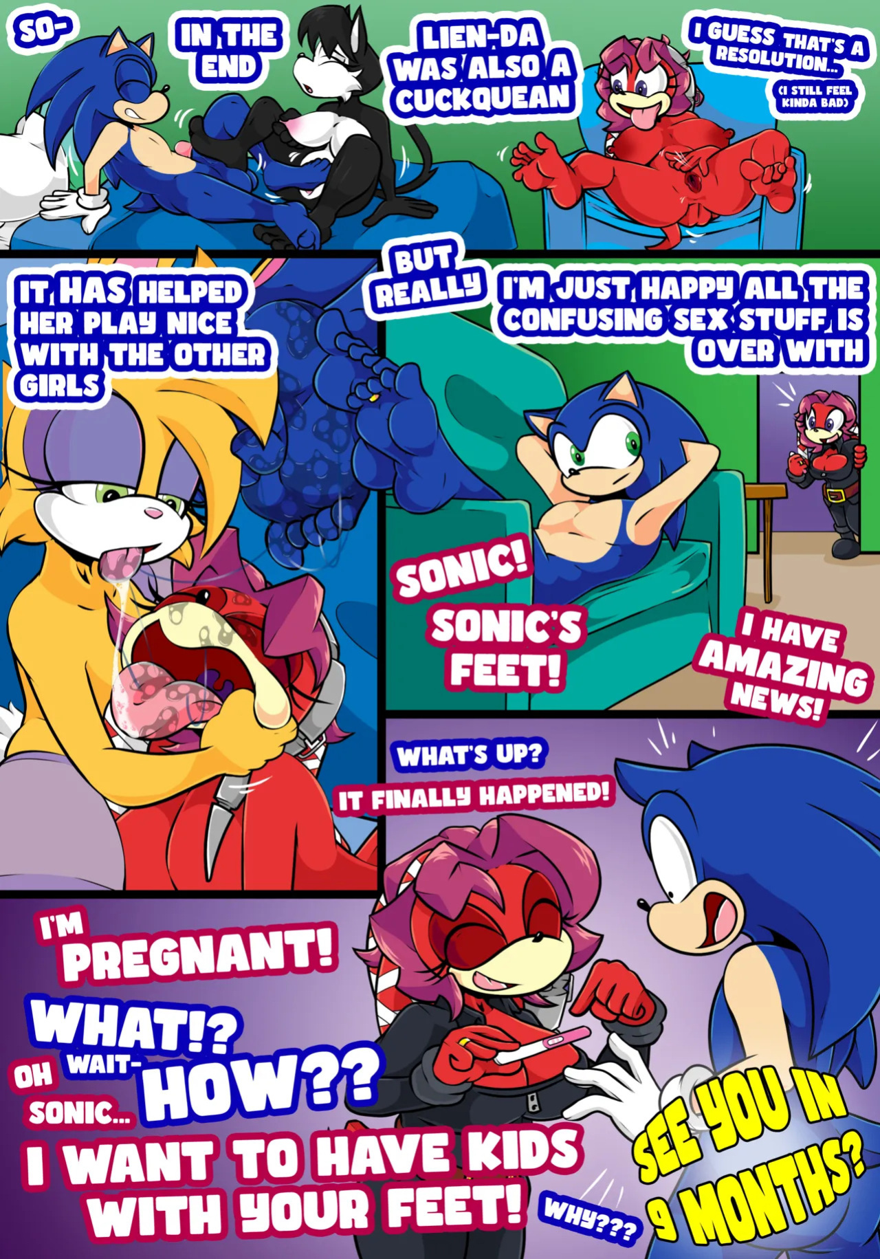 [TinyDevilHorns] Sonic... I want to Marry your Feet!