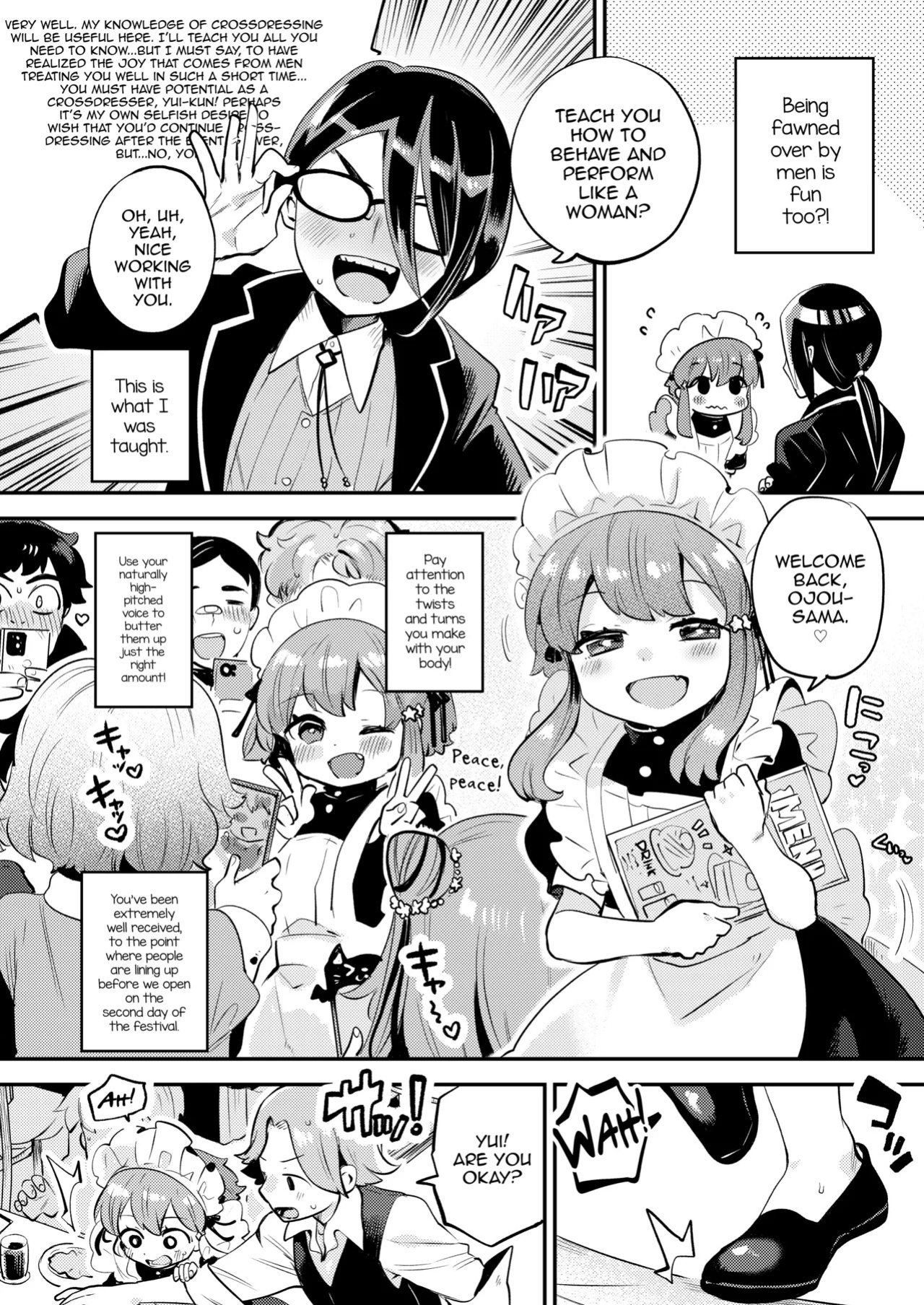 [Onakin Data Land (Shiranai Hitoshi)] Josou o Shitemita dake nanoni!! [English] [mysterymeat3] [Digital]