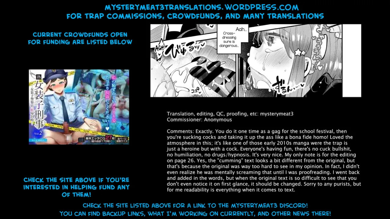 [Onakin Data Land (Shiranai Hitoshi)] Josou o Shitemita dake nanoni!! [English] [mysterymeat3] [Digital]