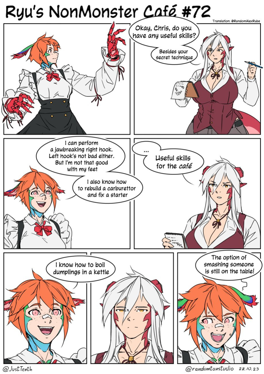 [Random-tan Studio] Ryu's NonMonster Cafe