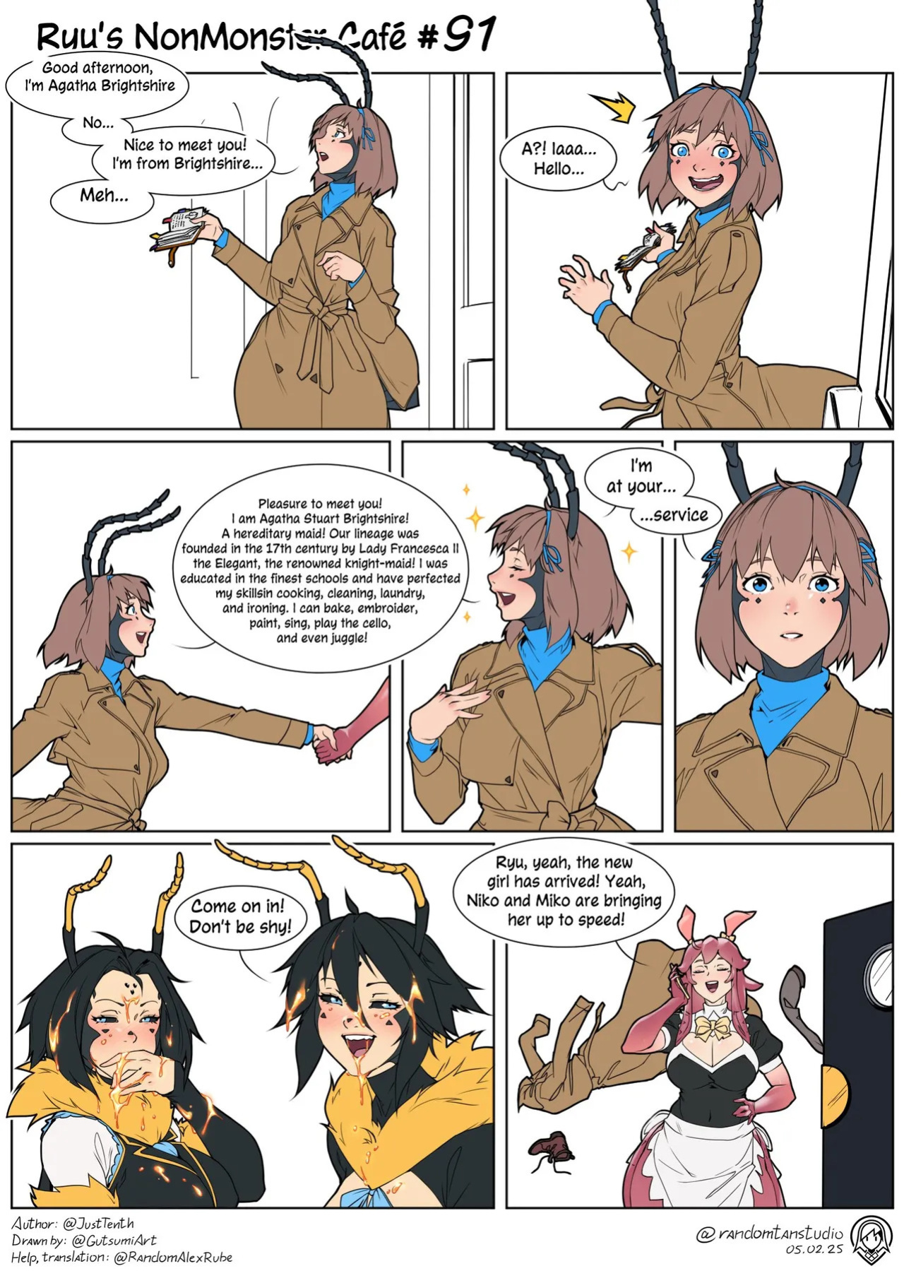 [Random-tan Studio] Ryu's NonMonster Cafe