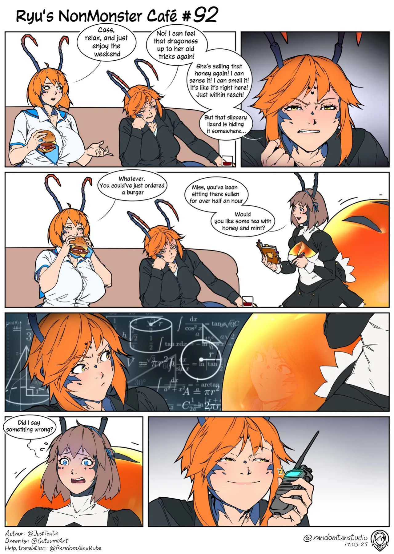 [Random-tan Studio] Ryu's NonMonster Cafe