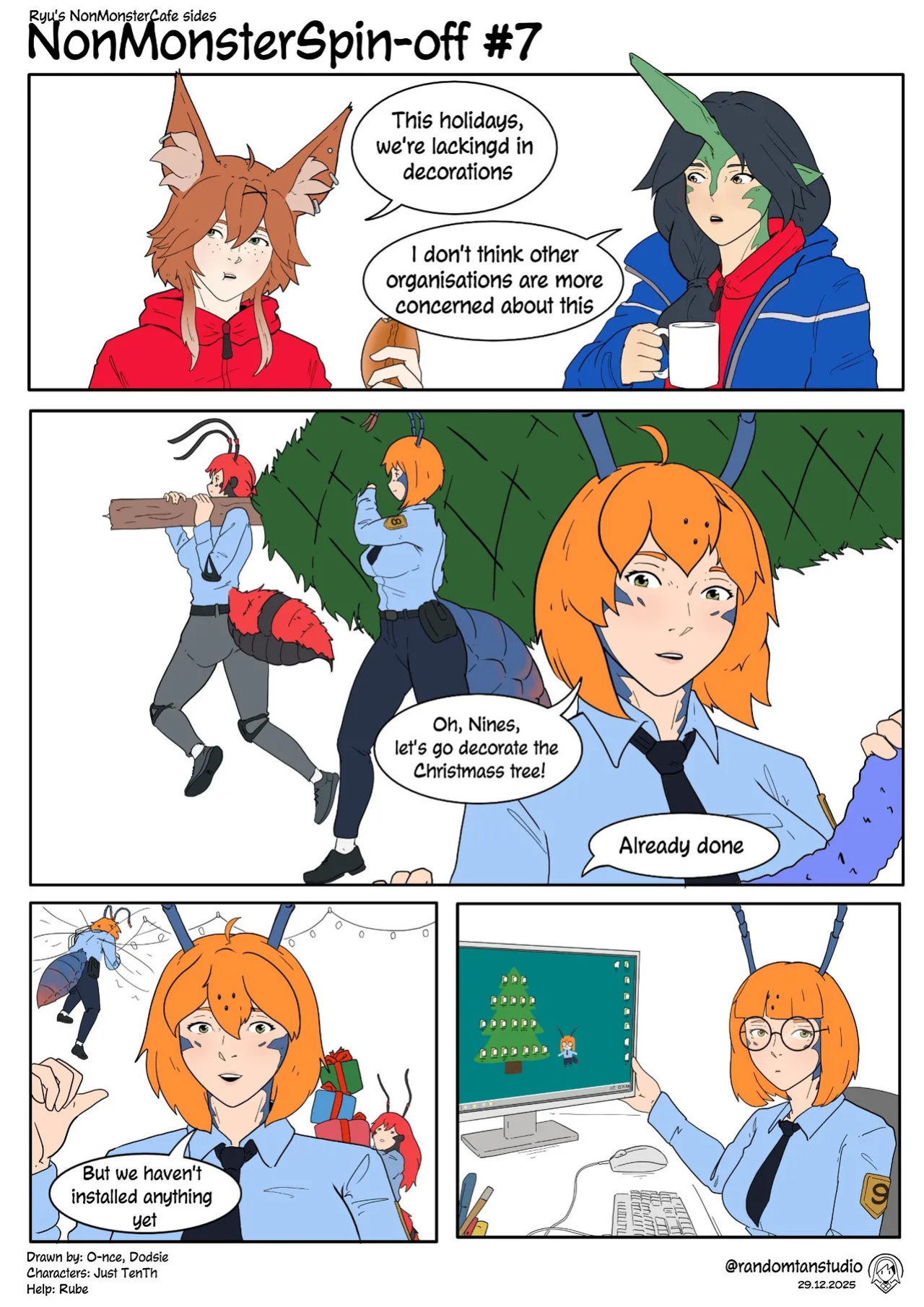 [Random-tan Studio] Ryu's NonMonster Cafe