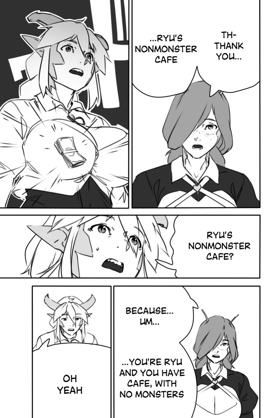 [Random-tan Studio] Ryu's NonMonster Cafe