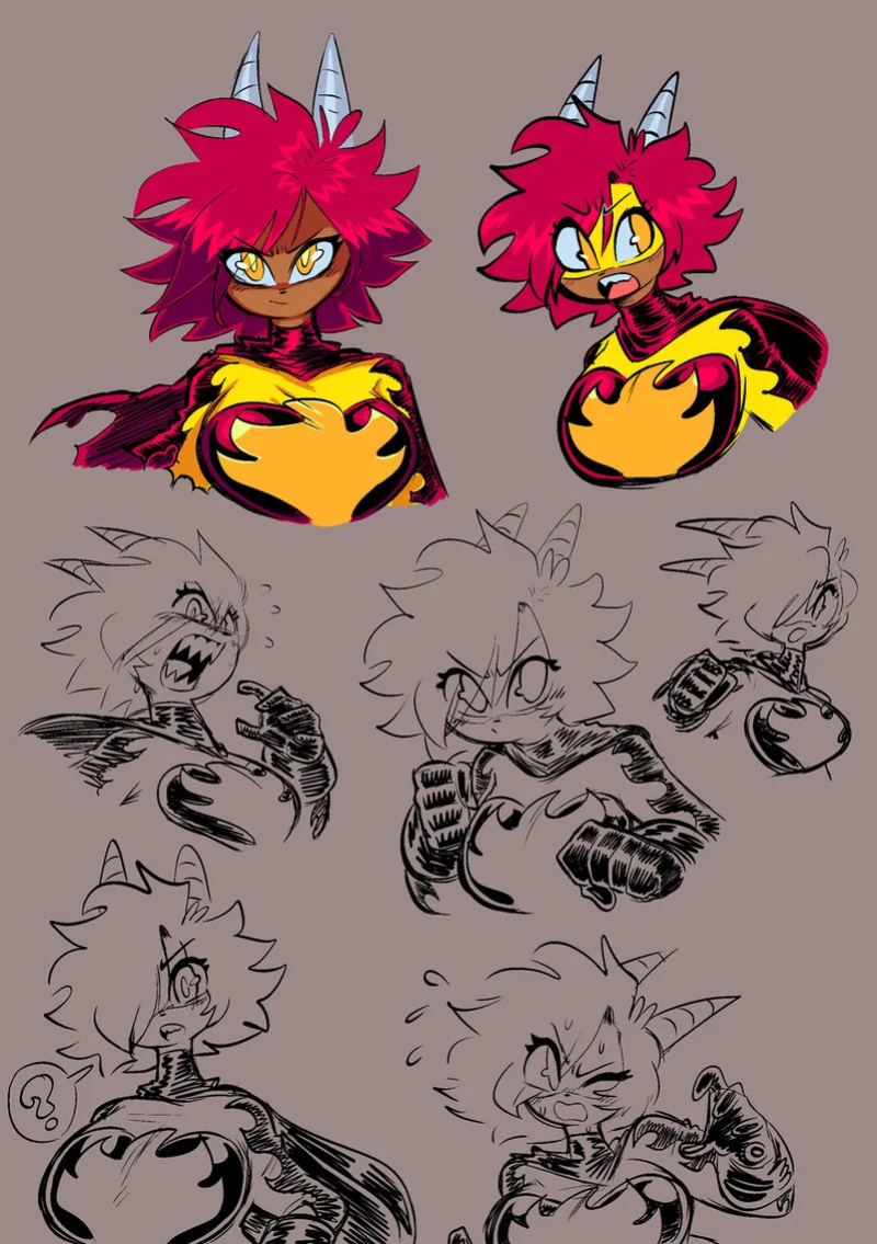 Theguywhodrawsalot characters