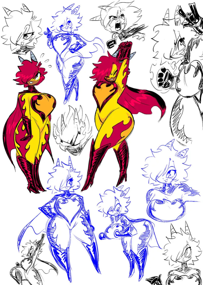 Theguywhodrawsalot characters