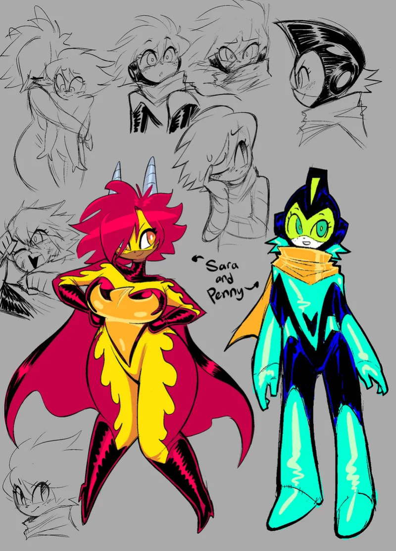 Theguywhodrawsalot characters