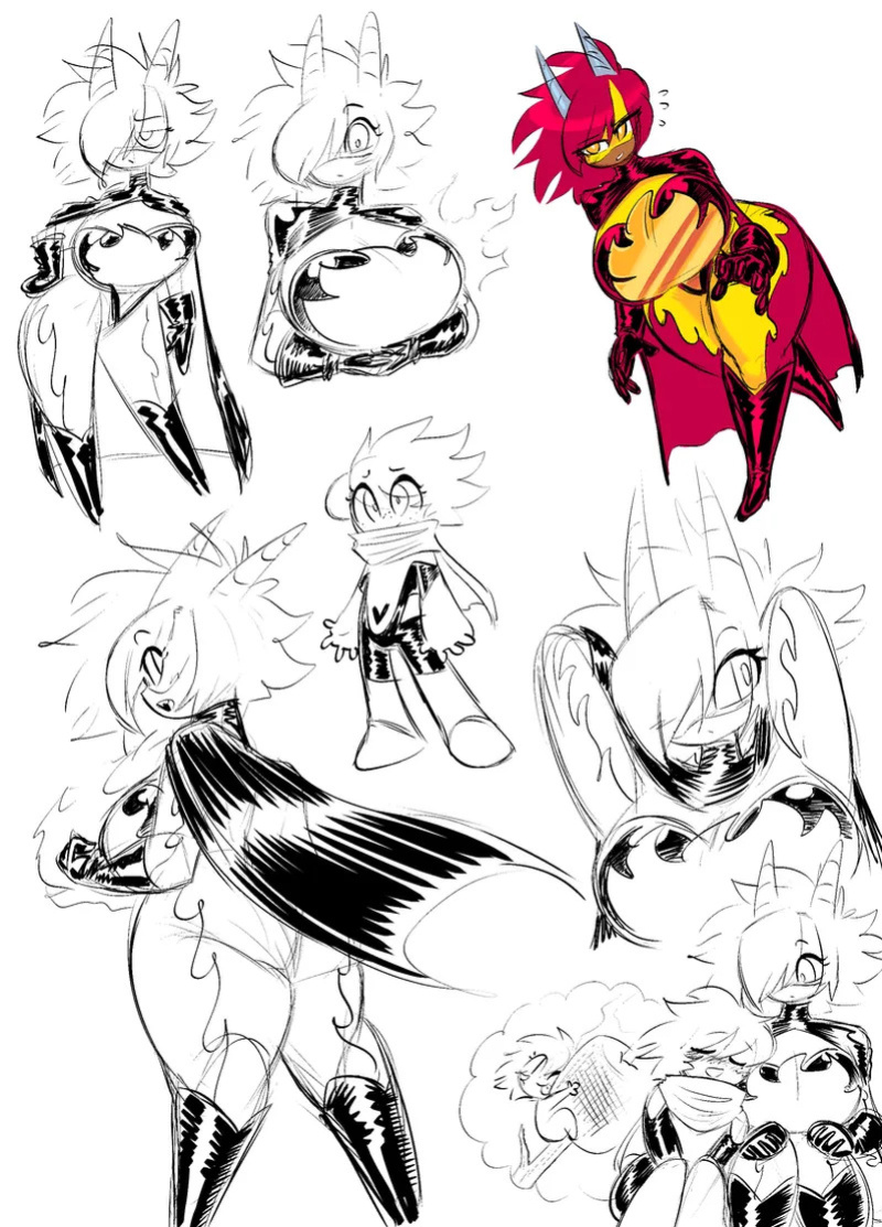 Theguywhodrawsalot characters