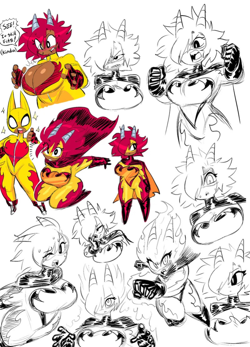Theguywhodrawsalot characters