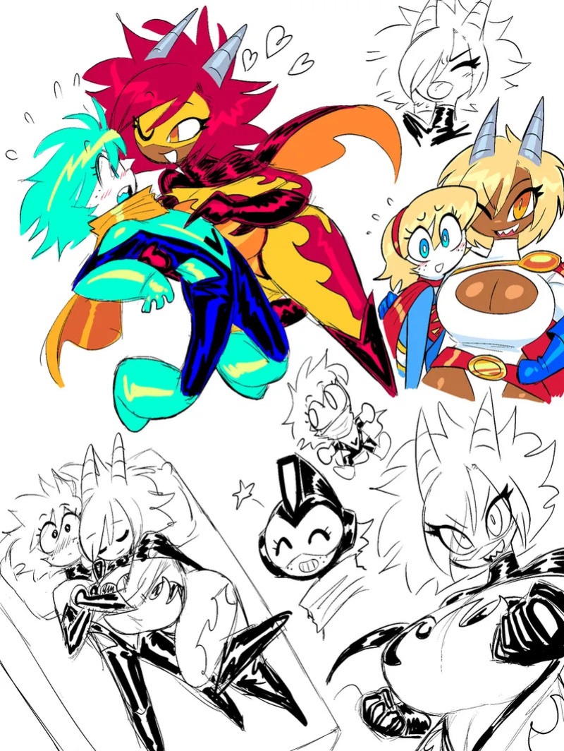 Theguywhodrawsalot characters