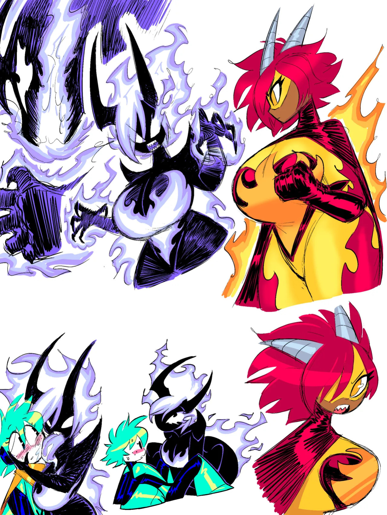 Theguywhodrawsalot characters