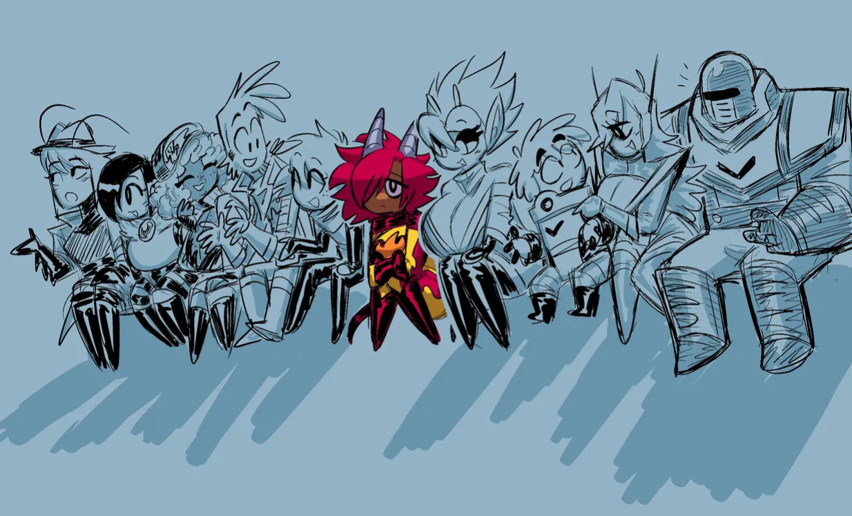 Theguywhodrawsalot characters