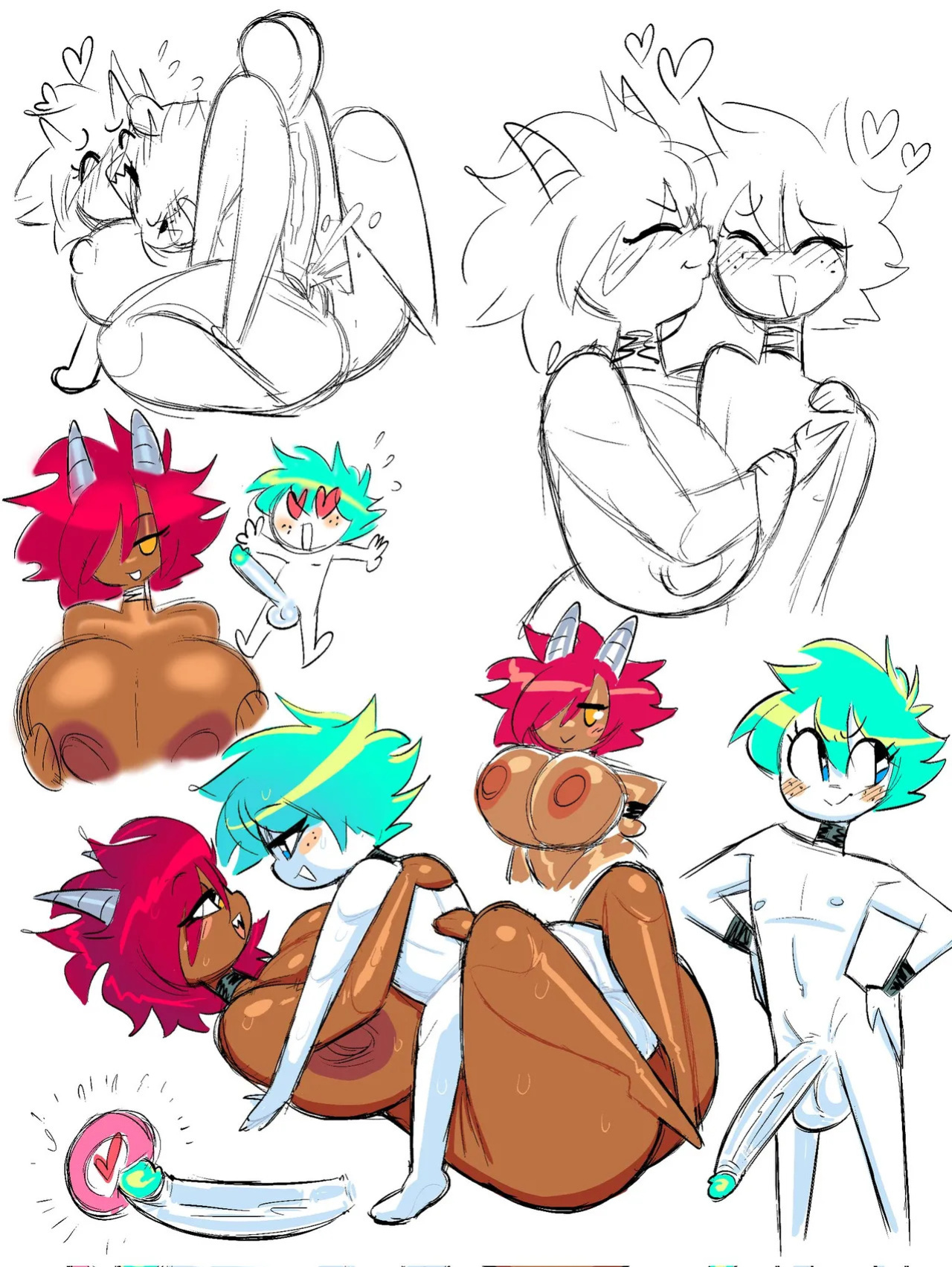 Theguywhodrawsalot characters