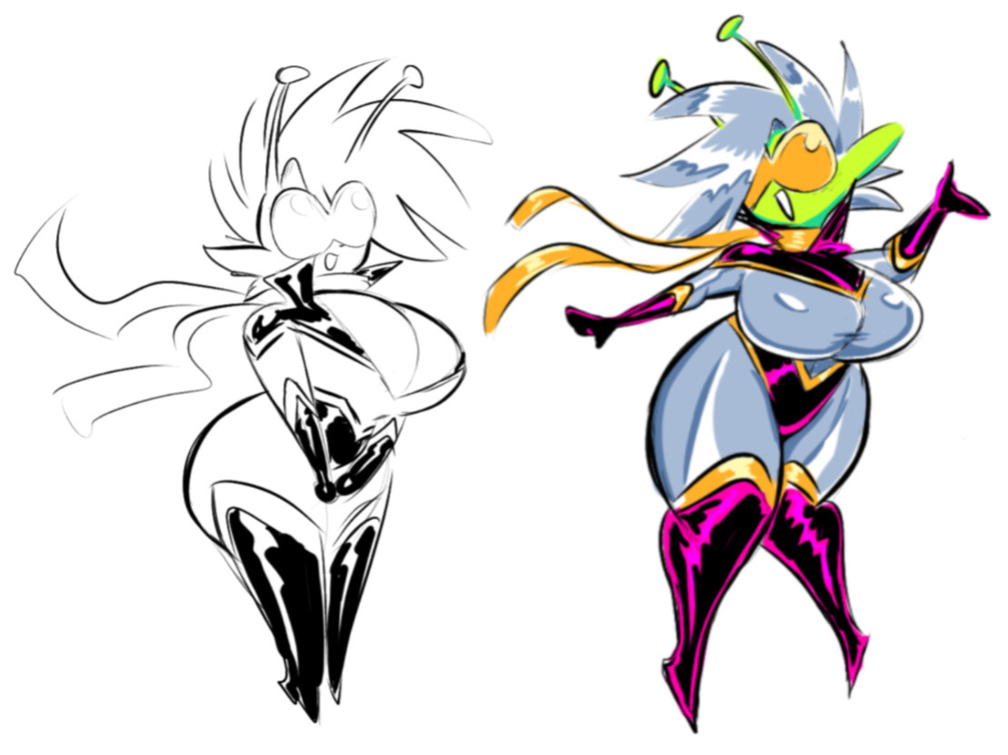 Theguywhodrawsalot characters