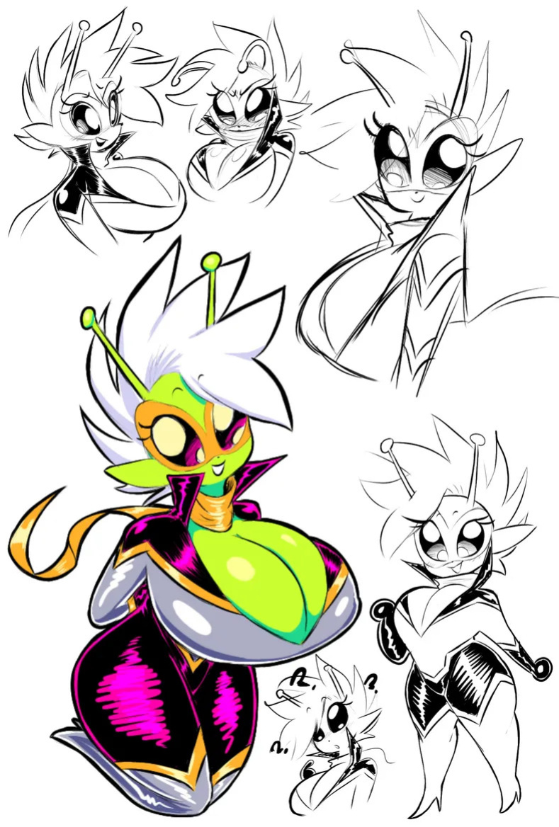 Theguywhodrawsalot characters