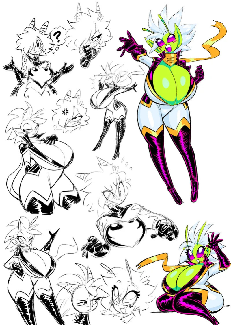 Theguywhodrawsalot characters