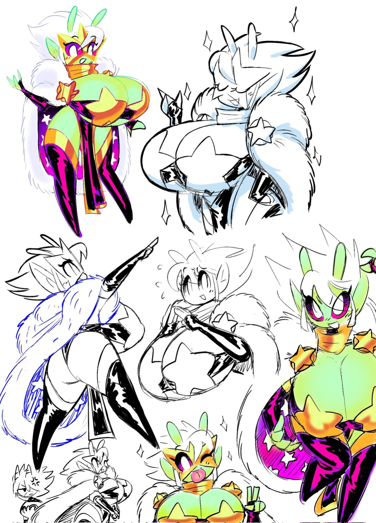 Theguywhodrawsalot characters