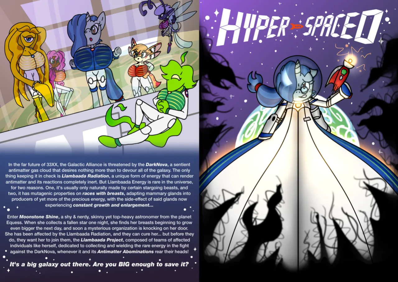 Hyper-Spaced by flash equestria (ongoing)