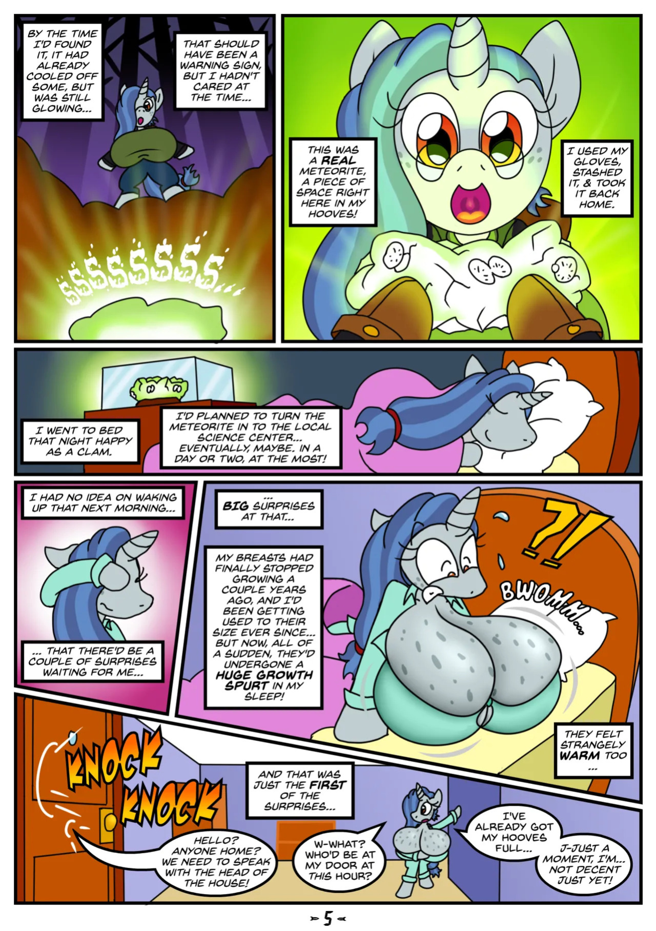 Hyper-Spaced by flash equestria (ongoing)