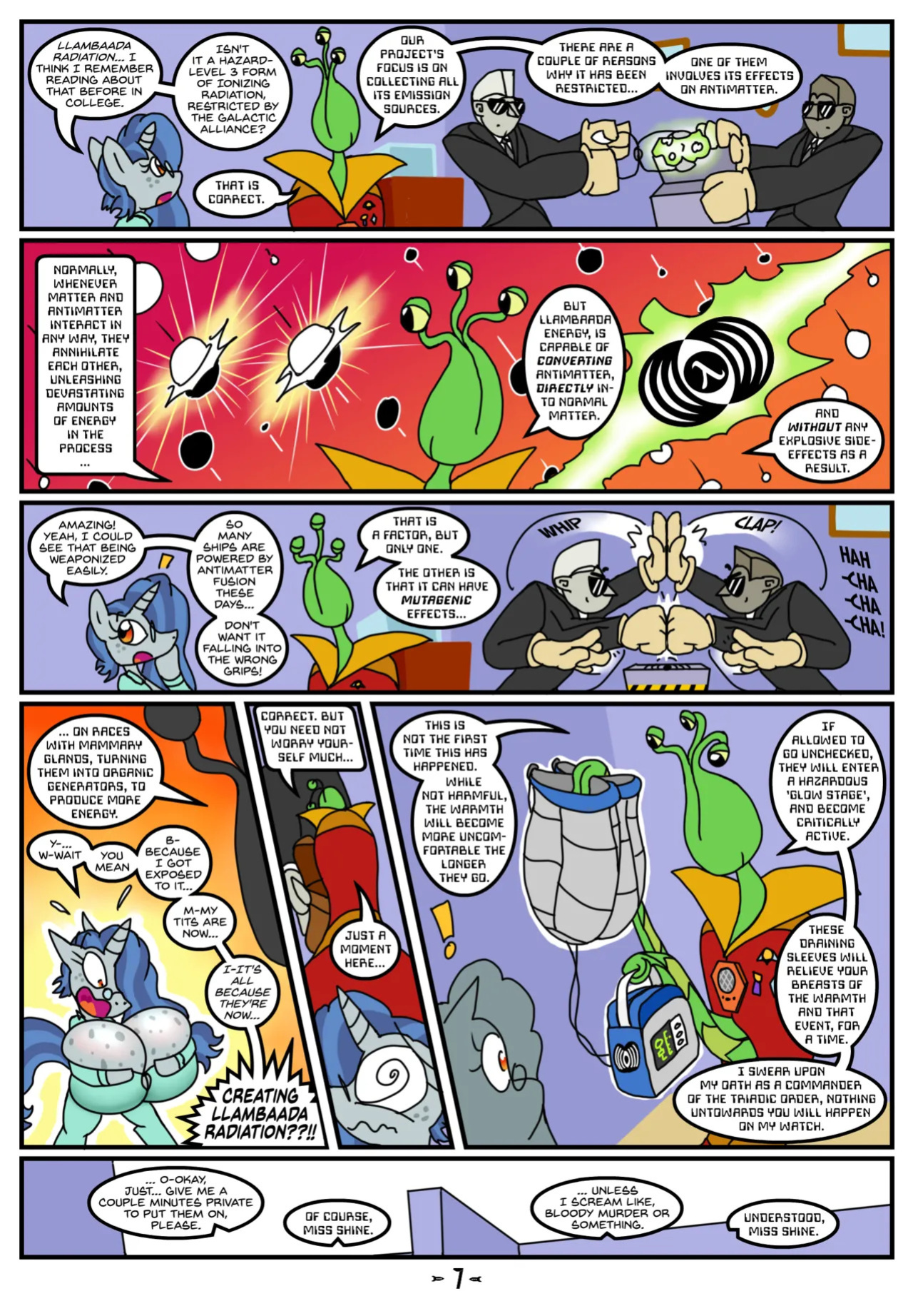 Hyper-Spaced by flash equestria (ongoing)