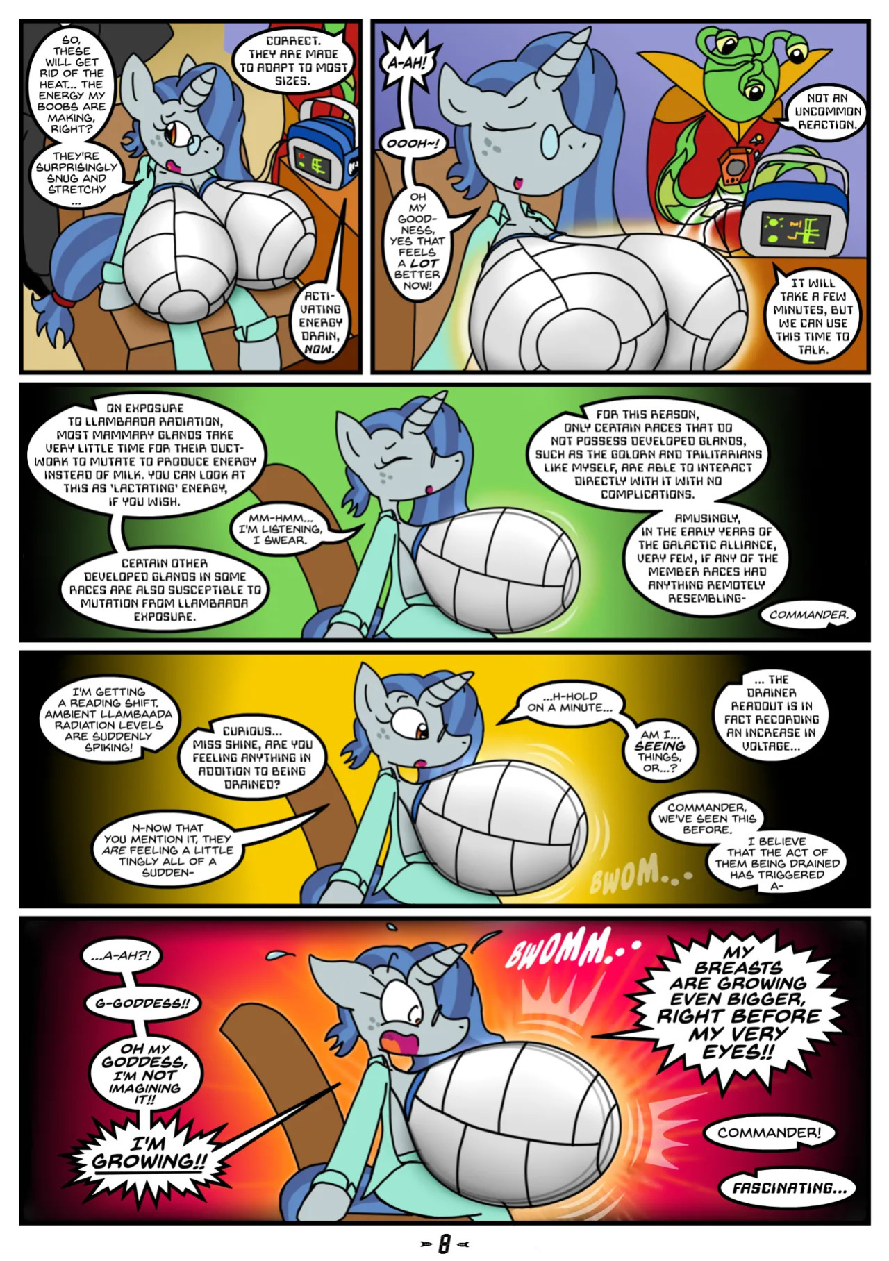 Hyper-Spaced by flash equestria (ongoing)
