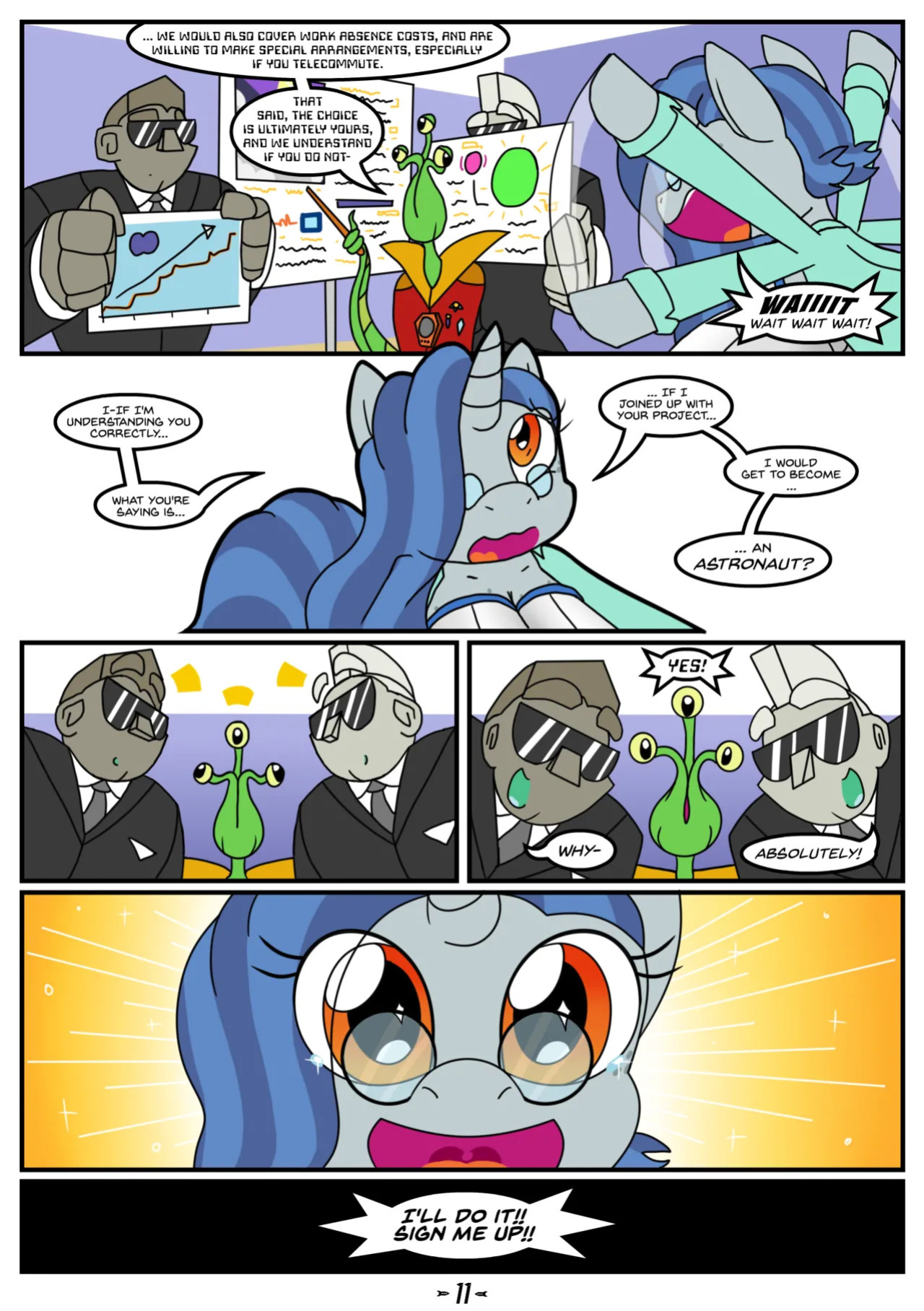 Hyper-Spaced by flash equestria (ongoing)