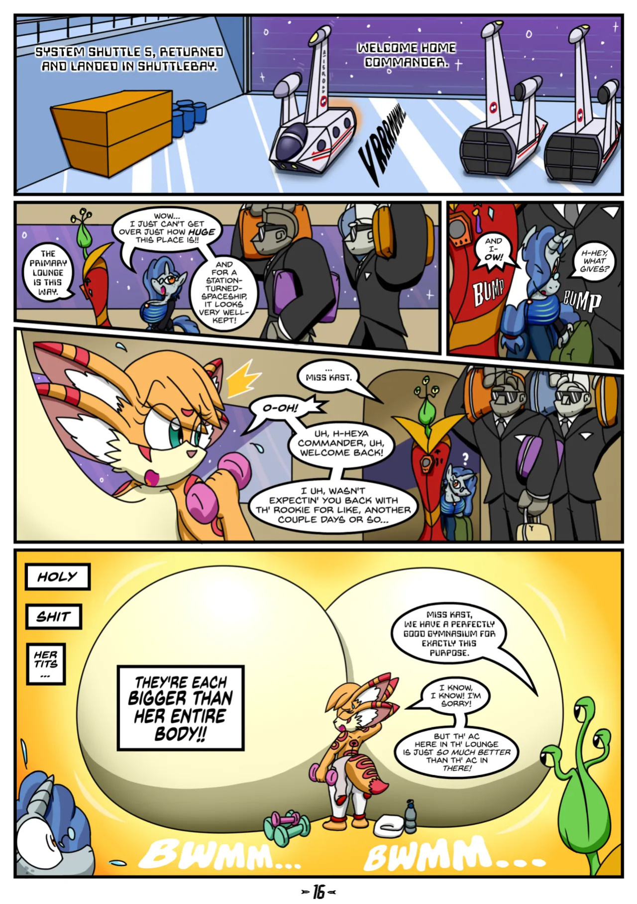 Hyper-Spaced by flash equestria (ongoing)