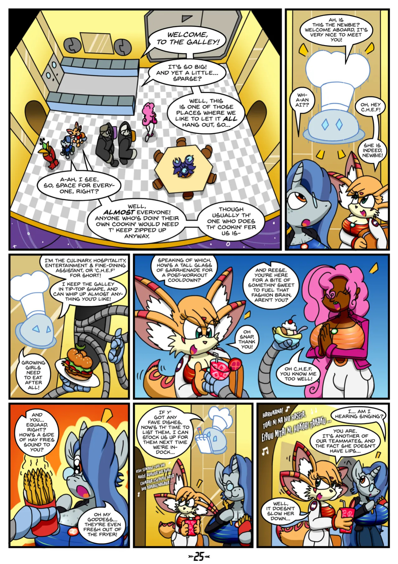 Hyper-Spaced by flash equestria (ongoing)