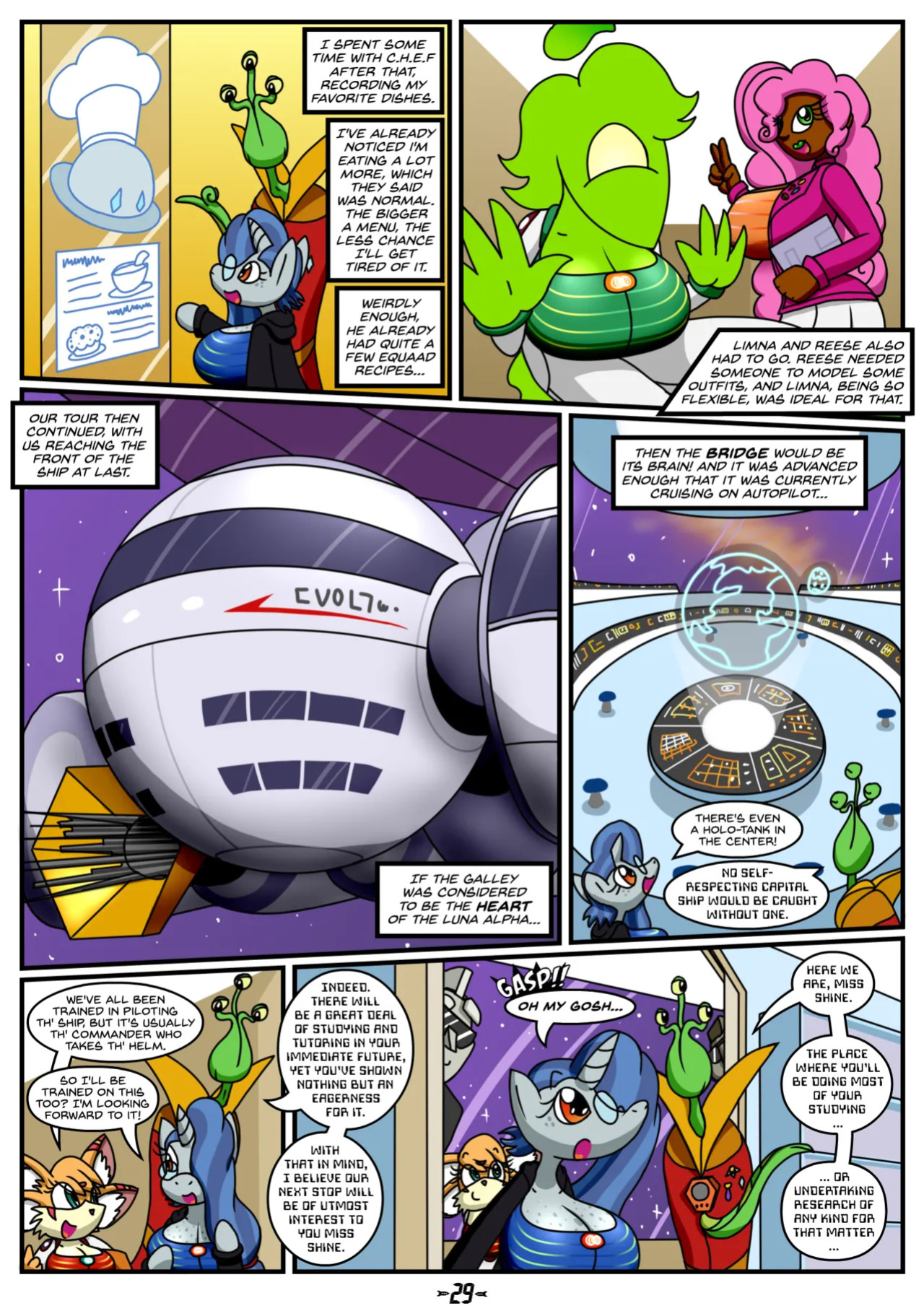 Hyper-Spaced by flash equestria (ongoing)
