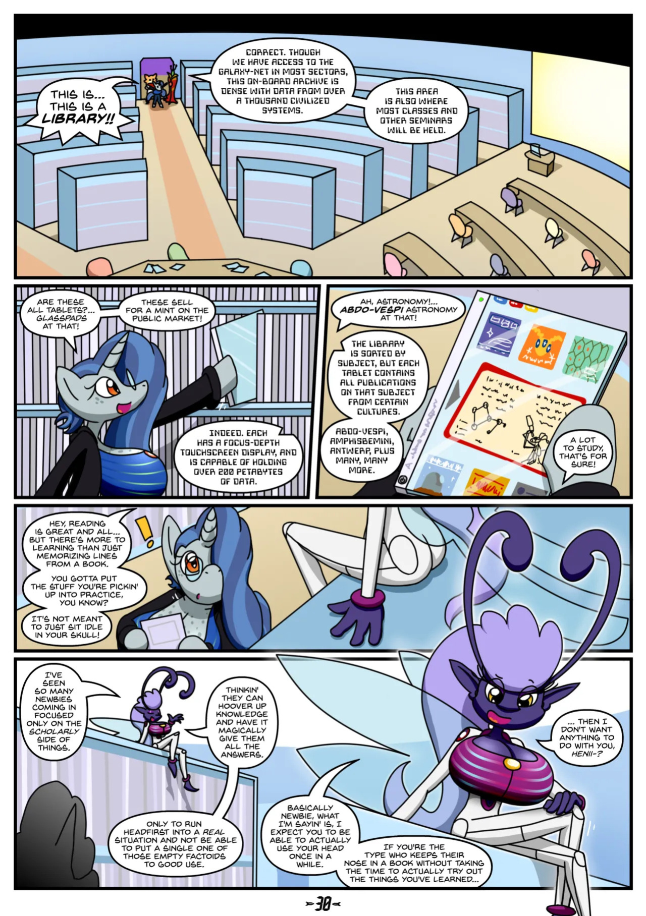 Hyper-Spaced by flash equestria (ongoing)