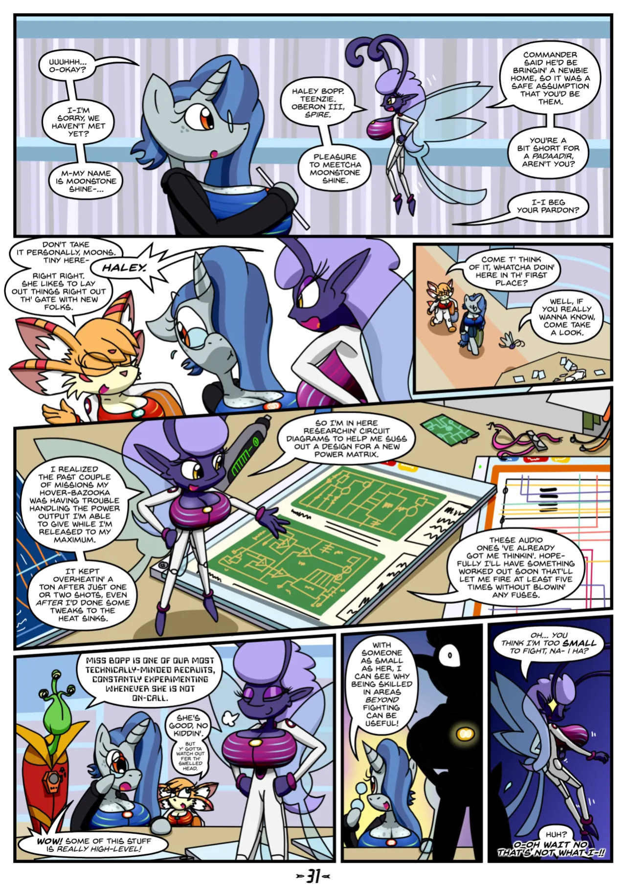 Hyper-Spaced by flash equestria (ongoing)