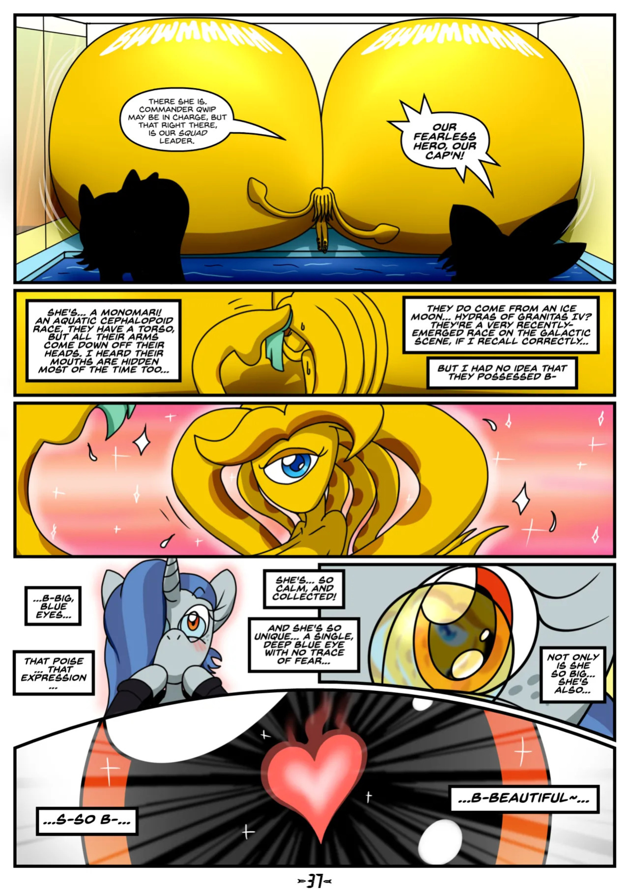 Hyper-Spaced by flash equestria (ongoing)