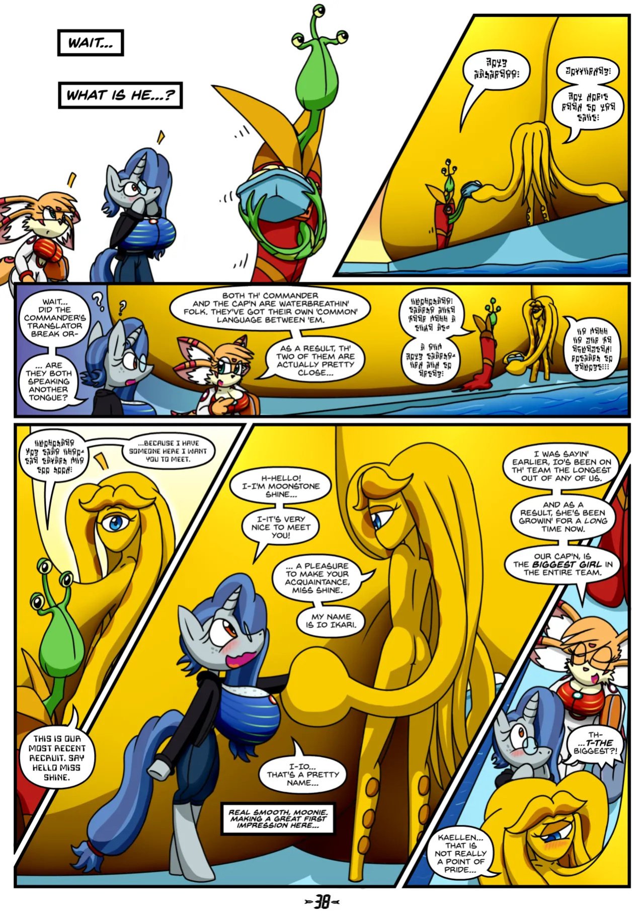 Hyper-Spaced by flash equestria (ongoing)