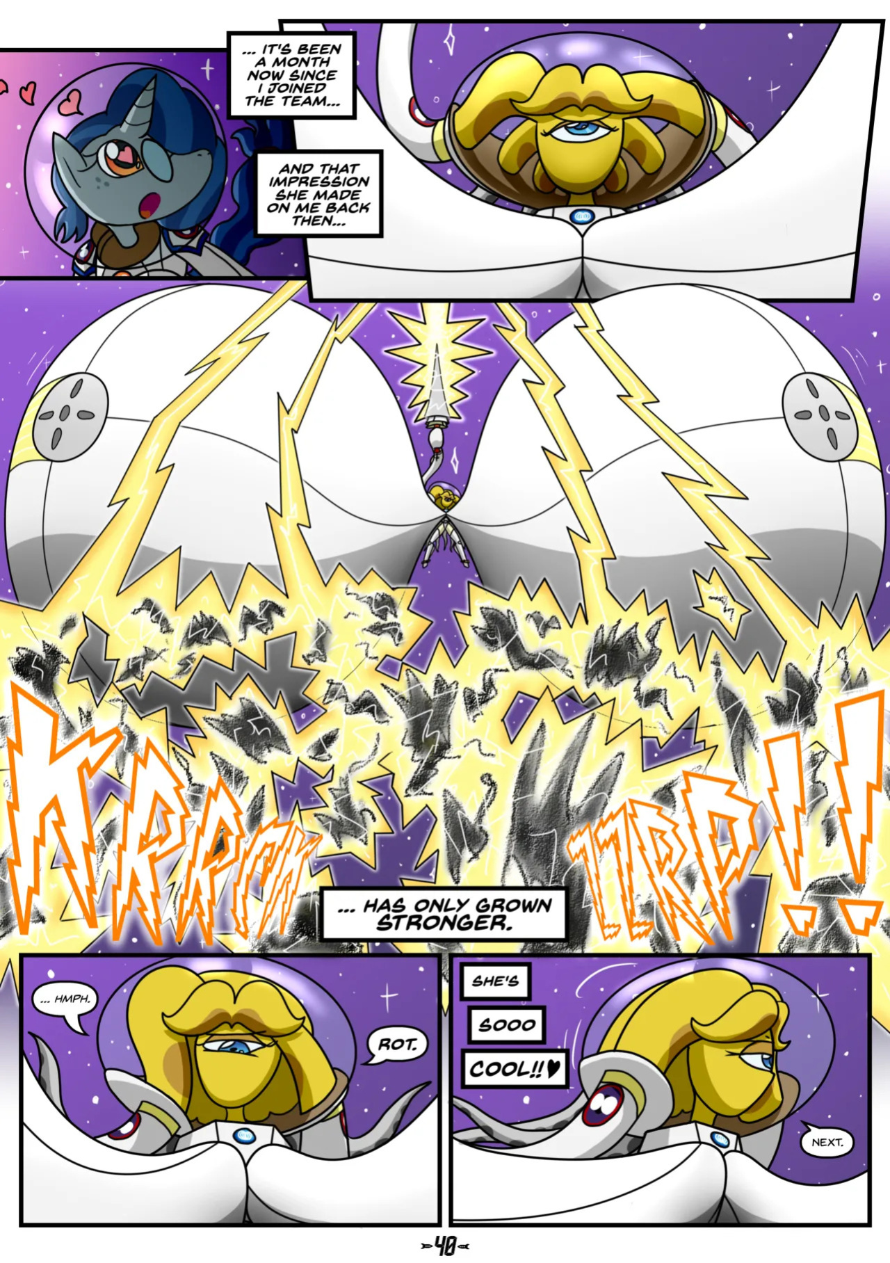 Hyper-Spaced by flash equestria (ongoing)