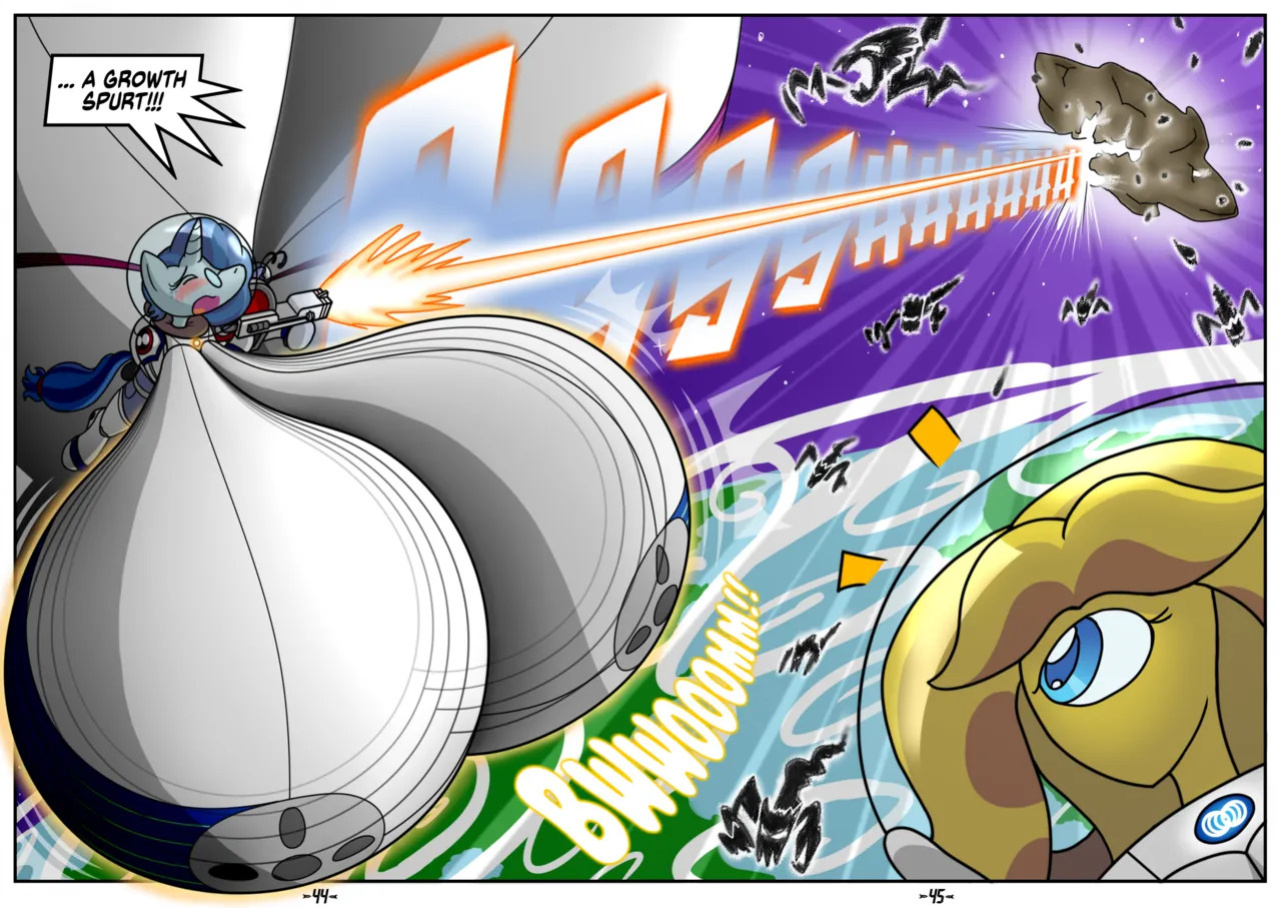 Hyper-Spaced by flash equestria (ongoing)