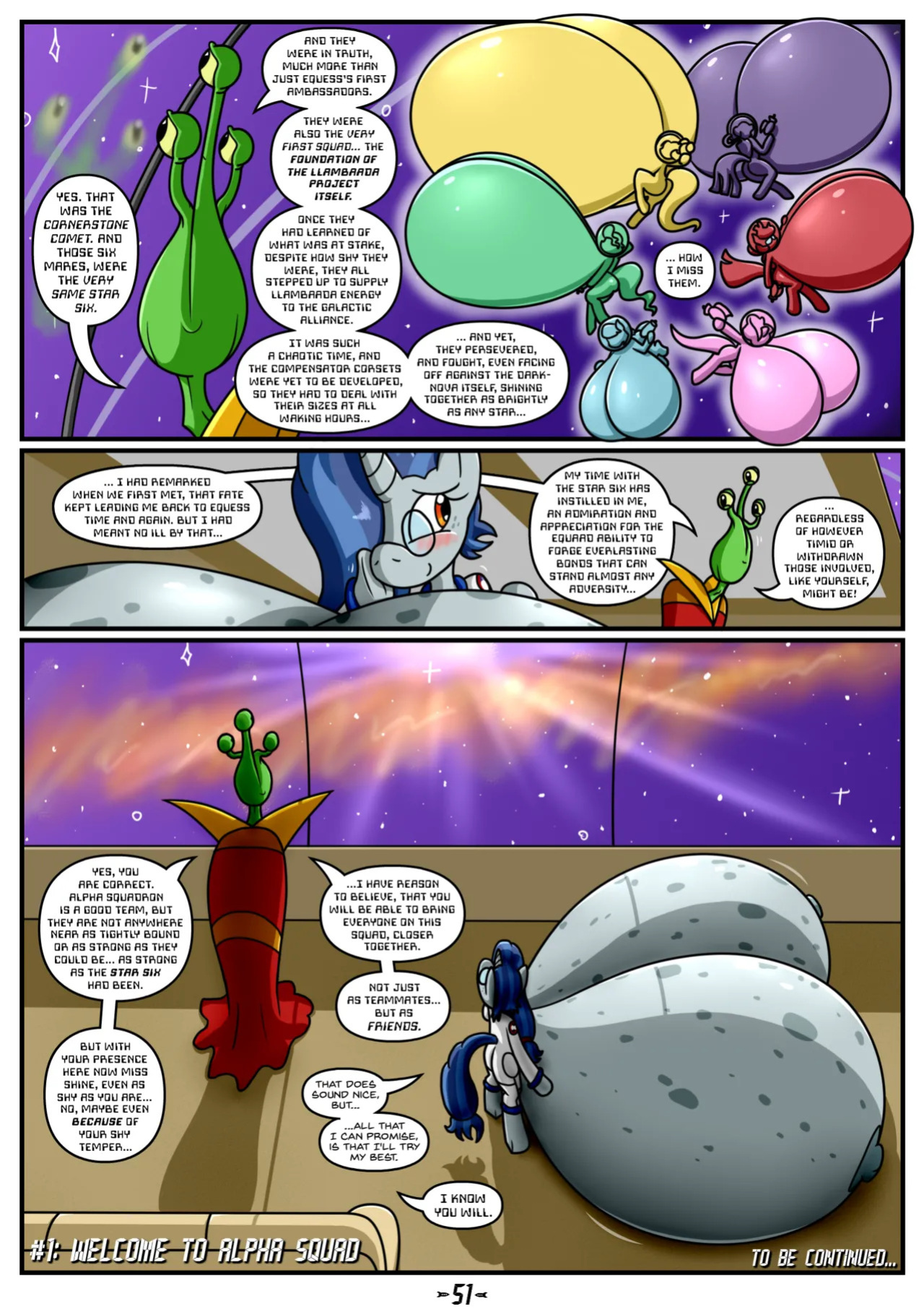 Hyper-Spaced by flash equestria (ongoing)