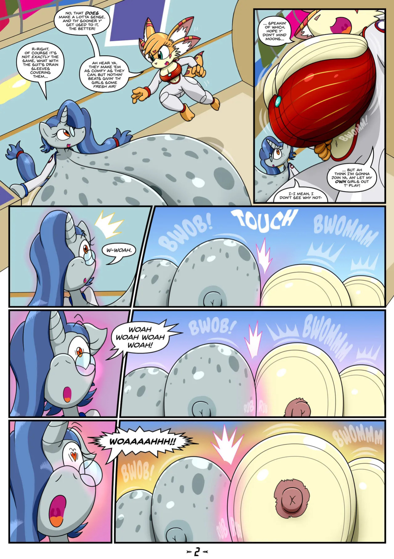 Hyper-Spaced by flash equestria (ongoing)