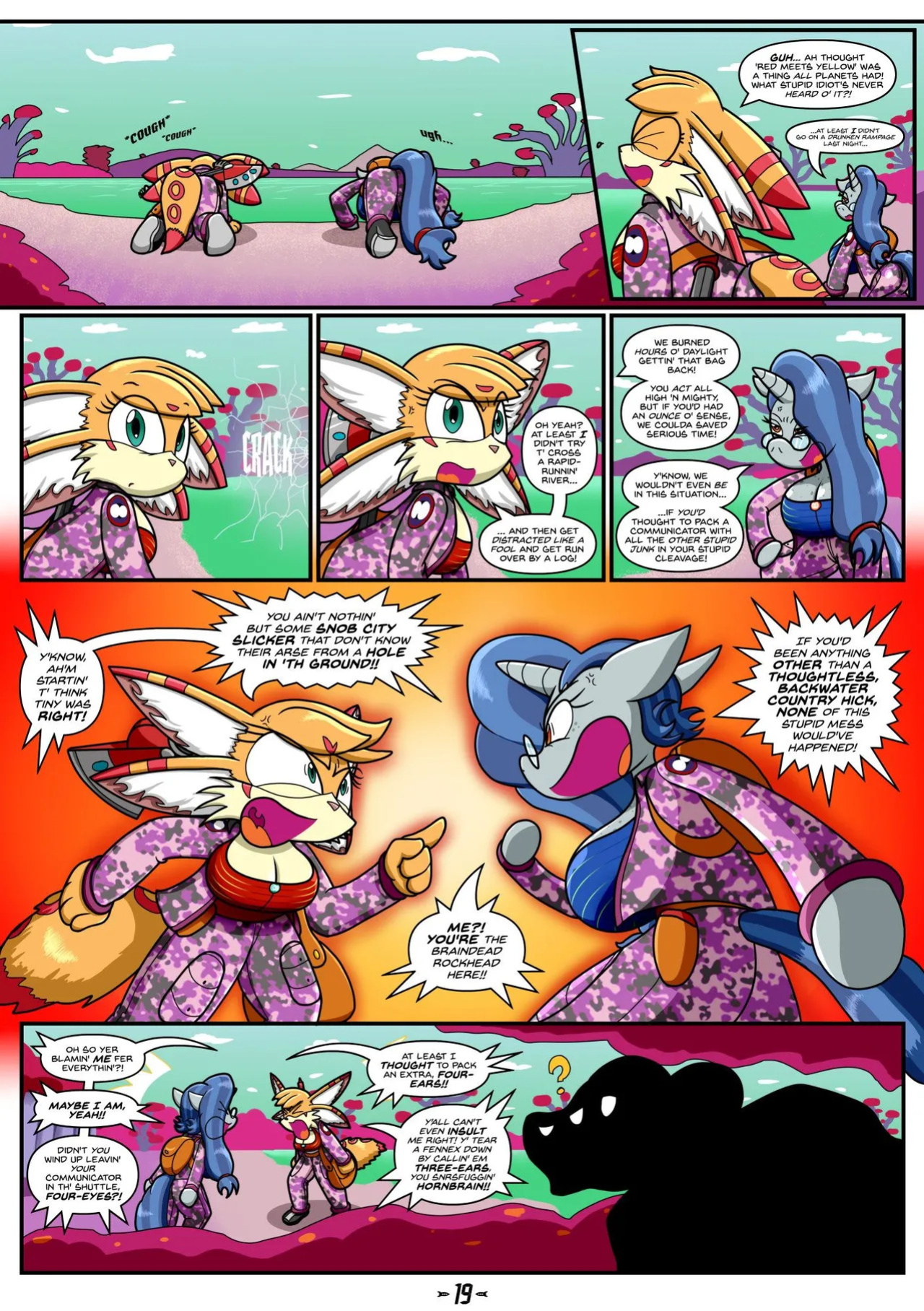 Hyper-Spaced by flash equestria (ongoing)