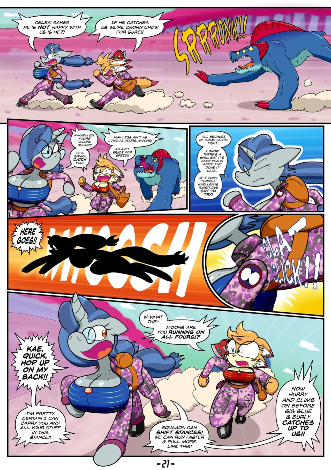 Hyper-Spaced by flash equestria (ongoing)