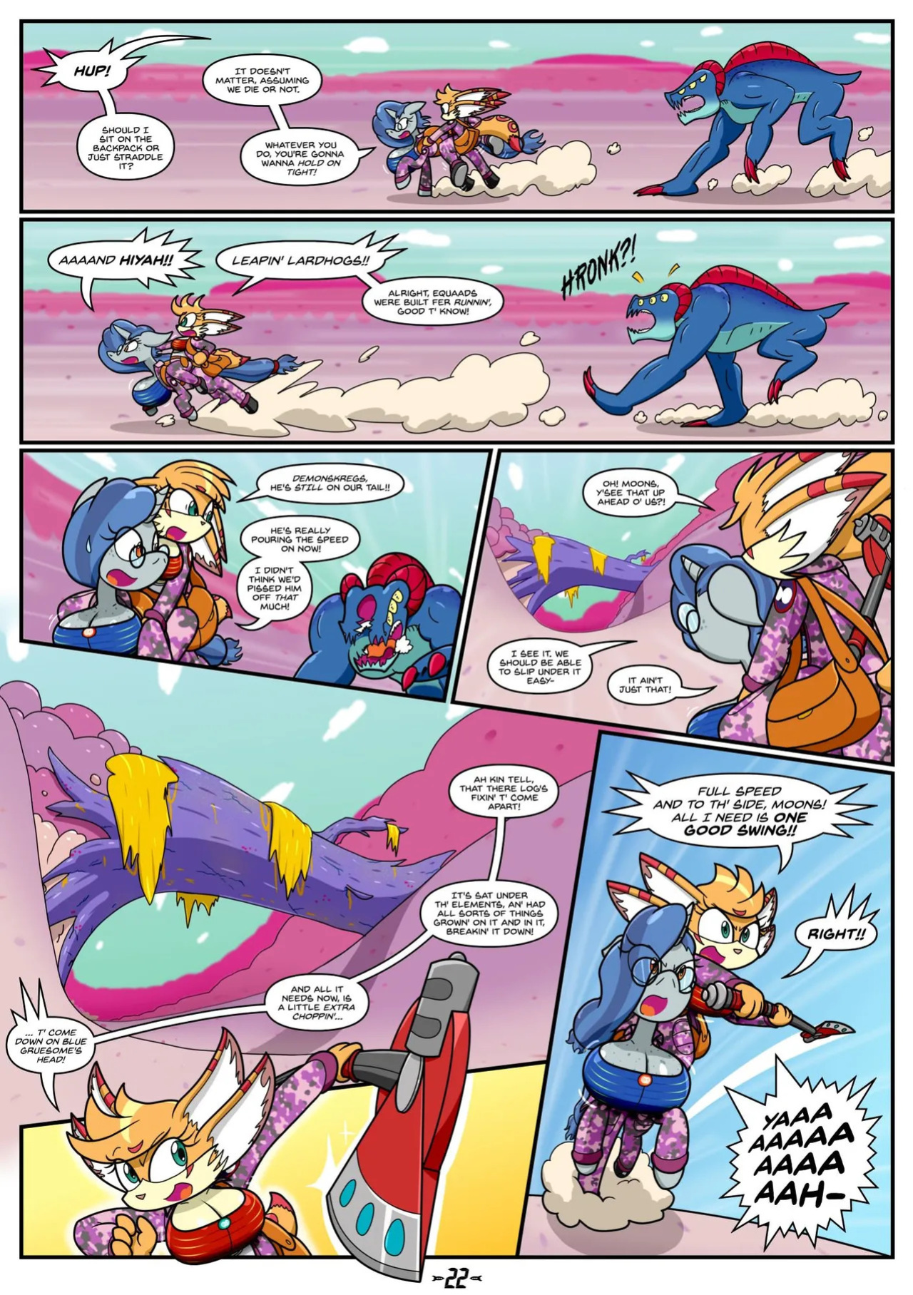 Hyper-Spaced by flash equestria (ongoing)