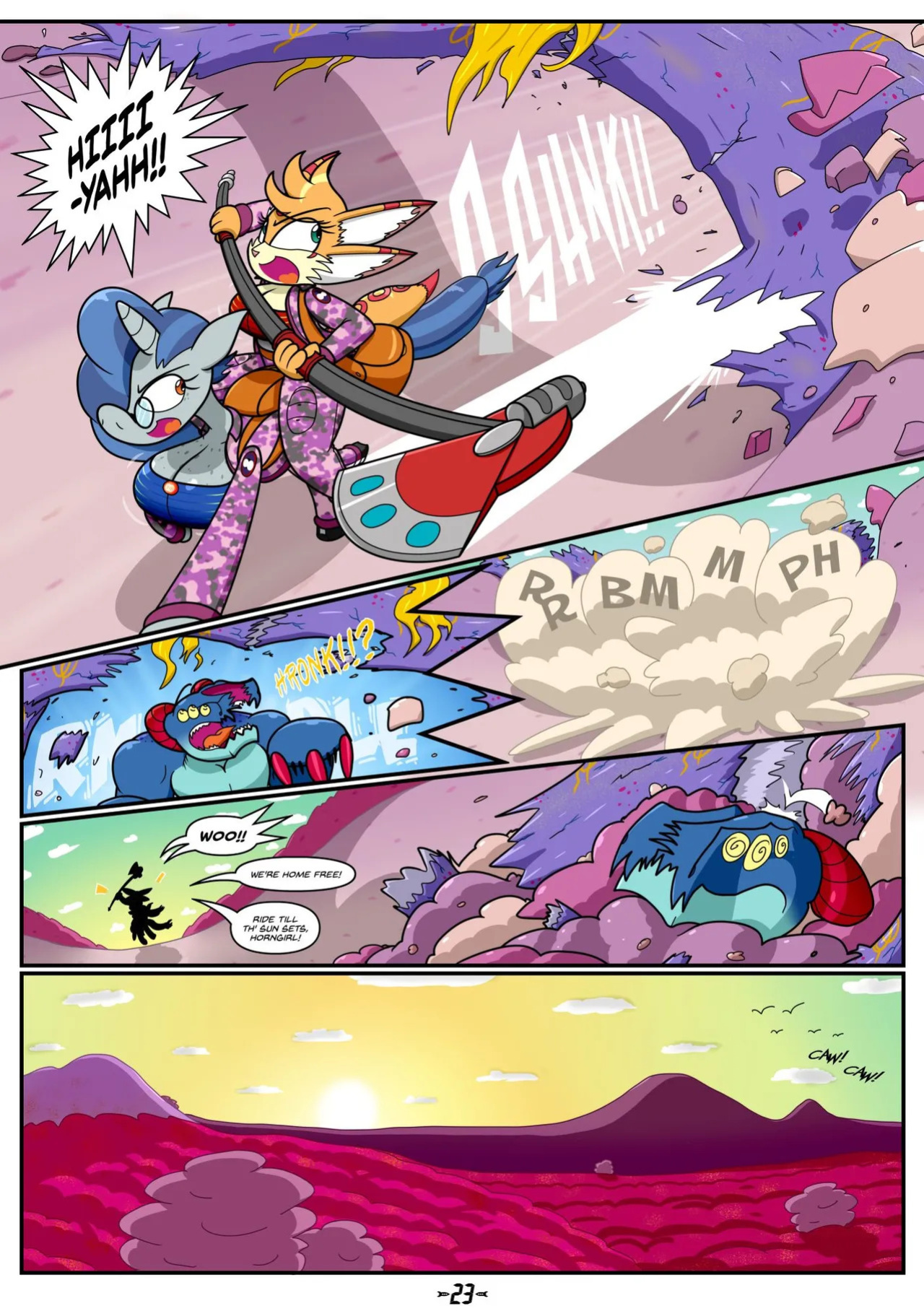 Hyper-Spaced by flash equestria (ongoing)