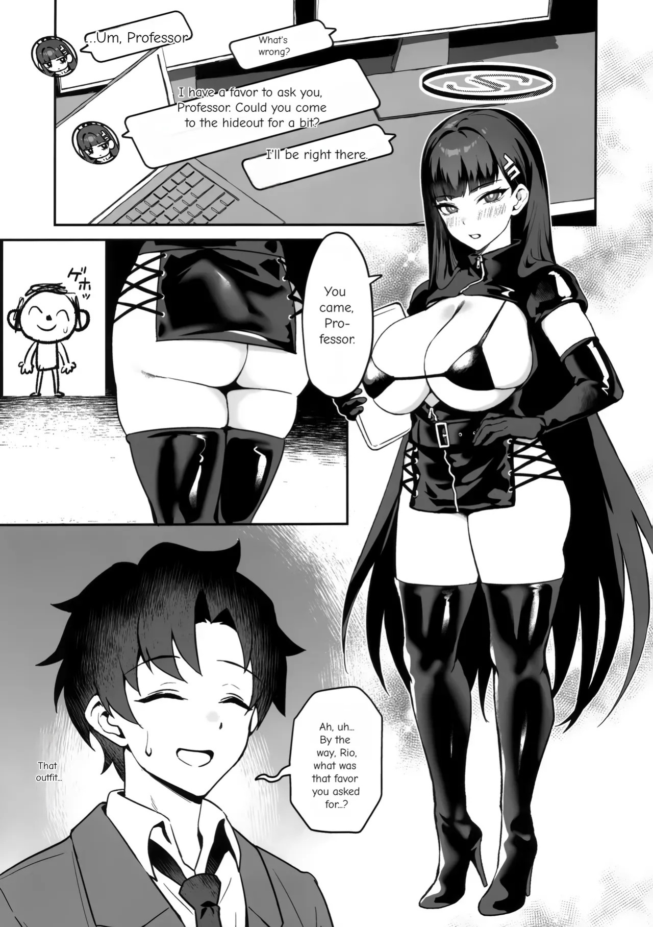 Master, please punish me.