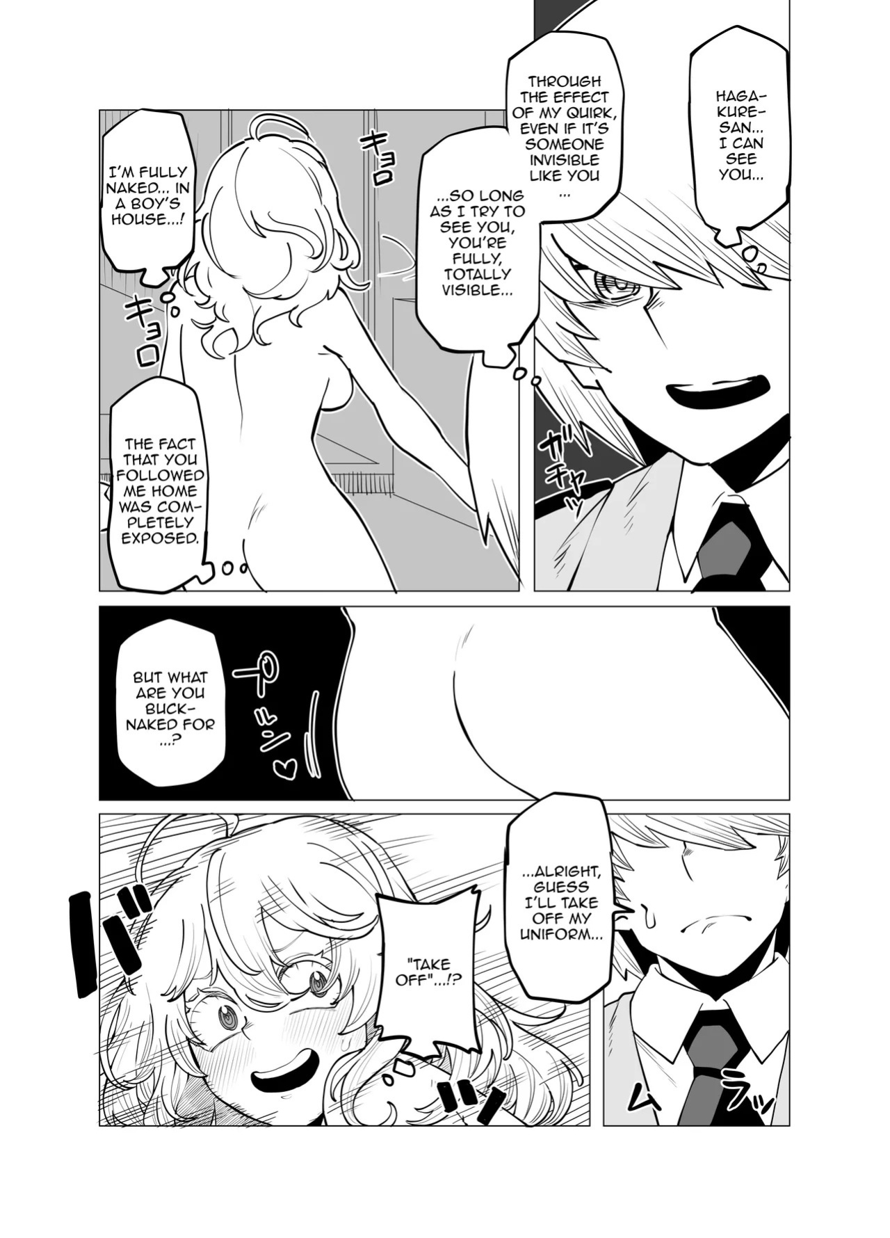 [Oekaki Kaki] Teisou Gyakuten no Hero Academia | Inverted Morality Hero Academia (Boku no Hero Academia) [English] {Doujins.com}