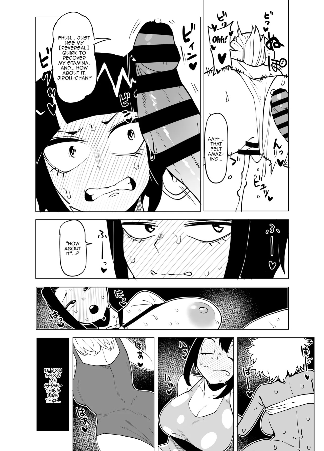 [Oekaki Kaki] Teisou Gyakuten no Hero Academia | Inverted Morality Hero Academia (Boku no Hero Academia) [English] {Doujins.com}