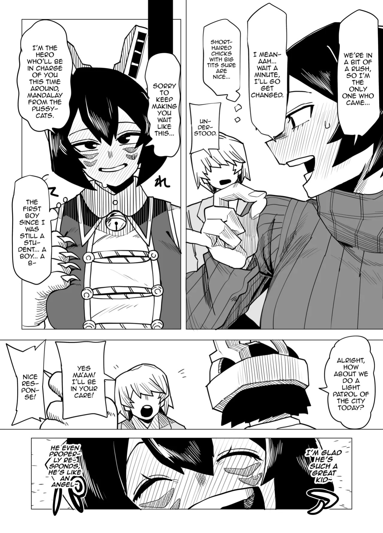 [Oekaki Kaki] Teisou Gyakuten no Hero Academia | Inverted Morality Hero Academia (Boku no Hero Academia) [English] {Doujins.com}