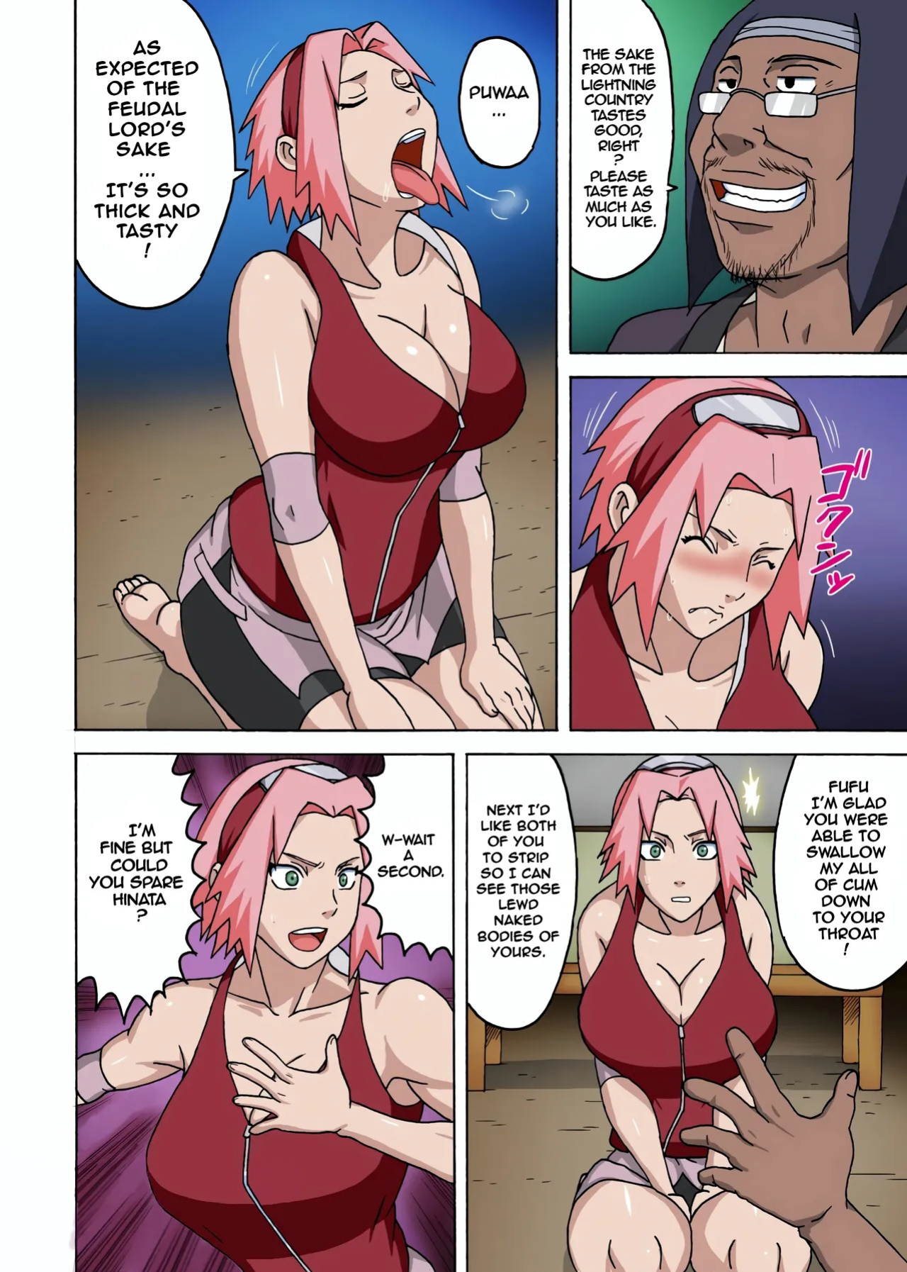 (C87) [NARUHO-Dou (Naruhodo)] SakuHina Inninden (NARUTO) [English] [Colorized] [Digital]